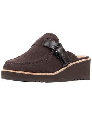 Donald J Pliner Elvesa 02 Suede Mule - Brown