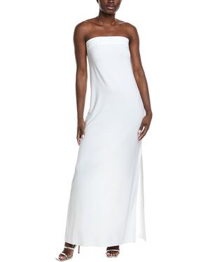 Norma Kamali Tube Top Gown - White