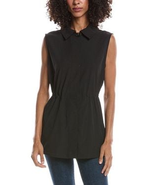 Bernardo Solid Blouse - Black