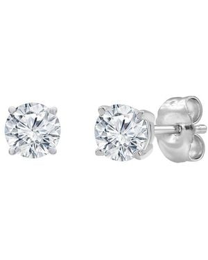 Diamond Select Cuts 14K 0.75 Ct. Tw. Diamond Earrings - Metallic