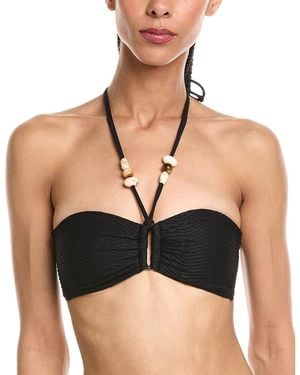 Sea Level Caracus Ring Bandeau - Black