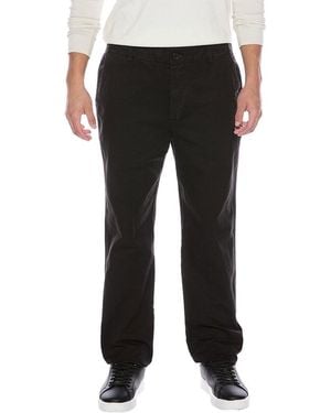 James Perse Rigid Canvas Work Pant - Black