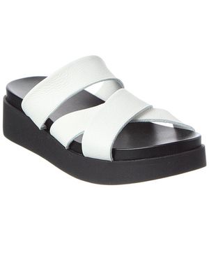 Arche Myakan Leather Flat - Black