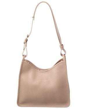 Longchamp Le Foulonne Leather Bag - Brown