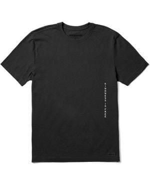 Life Is Good. Crusher T-Shirt - Black