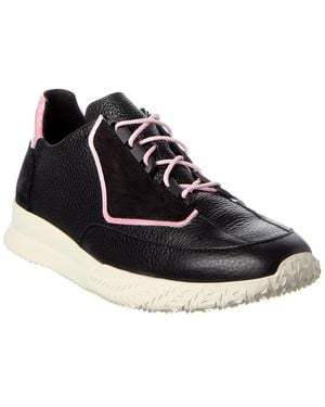 Arche Andrak Leather Trainer - Black