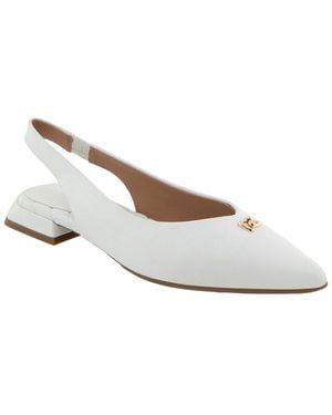 Aerosoles Nayana Leather Flat - White