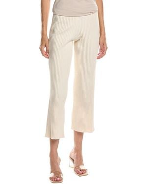 John Elliott Ginza Rib Cropped Pant - Natural