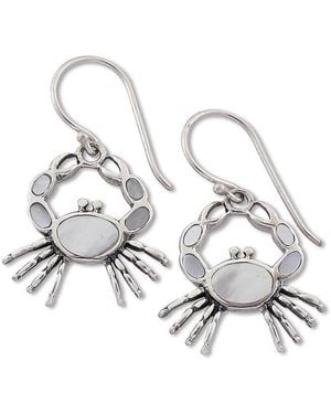 Samuel B. Pearl Earrings - Metallic