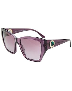 BVLGARI 8260 57mm Sunglasses - Purple
