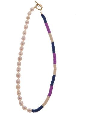 Roberta Roller Rabbit Minka Necklace - White