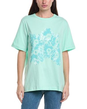Marimekko Vihne Unikko Placement T-Shirt - Green