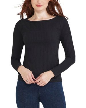 Yummie Long Sleeve Pullover - Black
