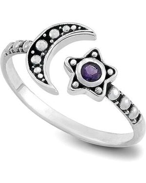 Samuel B. 0.10 Ct. Tw. Amethyst Ring - White
