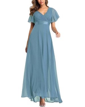 Luna Tuccini Maxi Dress - Blue