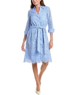 Lilly Pulitzer Eira Midi Shirtdress - Blue