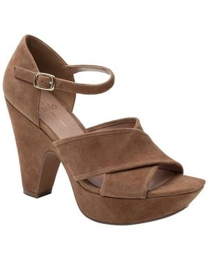 Linea Paolo Imogene Suede Sandal - Brown