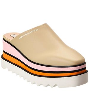 Stella McCartney Elyse Star Platform Mule - White