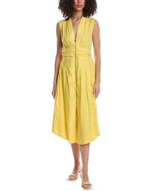 Ramy Brook Meg Midi Dress - Yellow