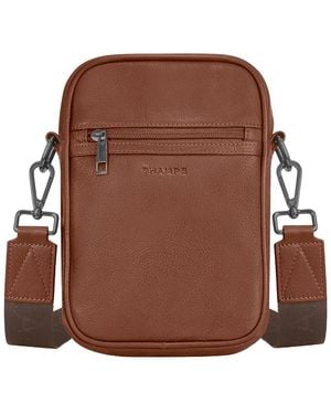 CHAMPS Onyx Vertical Crossbody - Brown