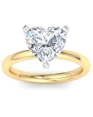 SuperJeweler 14K 3.00 Ct. Tw. Lab-Grown Diamond Ring - White