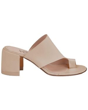 Agl Attilio Giusti Leombruni Moon Thong Leather Sandal - Pink
