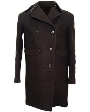 Givenchy Double-Breasted Coat, Size Eu (Authentic Pre-Loved) - Black