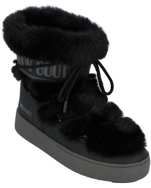 Moon Boot Track Low Boot - Black