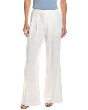 Walter Baker Belinda Linen-Blend Pant - White
