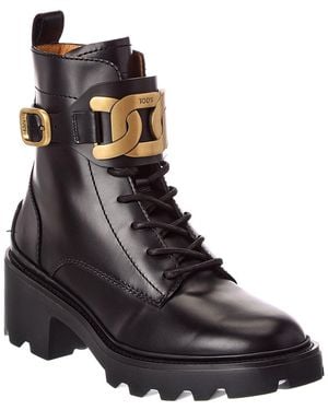 Tod's Leather Boot - Black
