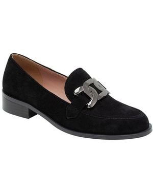 Linea Paolo Melise Suede Loafer - Black