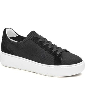 Johnston & Murphy Cammie Suede Trainer - Black
