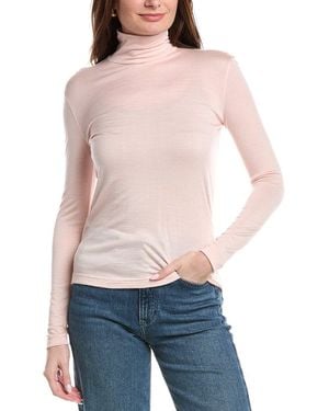 Akris Cashmere & Silk-Blend Top - Blue