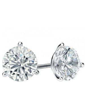 Diana M. Jewels Diana M. Fine Jewellery 14K 9.00 Ct. Tw. Lab-Grown Diamond Studs - Metallic
