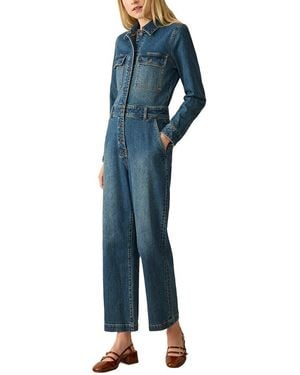 Faherty Denim Michelle Jumpsuit - Blue