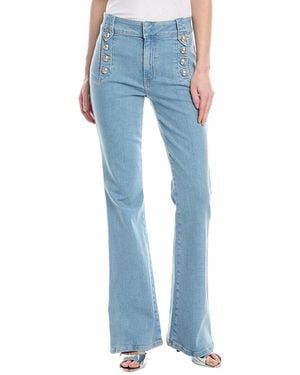 10 Crosby Derek Lam Robertston Dover Light Flare Jean - Blue