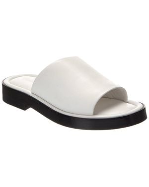 Ferragamo Giunone Leather Sandal - White