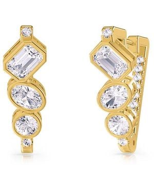 Lab Grown Diamonds 14K 3.24 Ct. Tw. Lab-Grown Diamond Dangle Earrings - Metallic