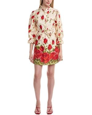 FLORA BEA NYC Adelina Mini Dress - Red