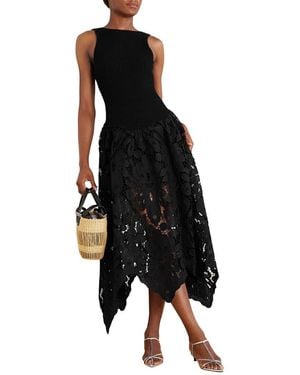 Ariele Tesoro Midi Dress - Black