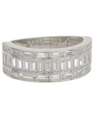 Sterling Forever Cz Kate Baguette Eternity Ring - White