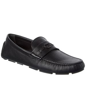 Gucci Driver Leather Loafer - Black