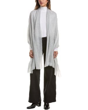 Vince Wool & Cashmere-Blend Wrap - Gray