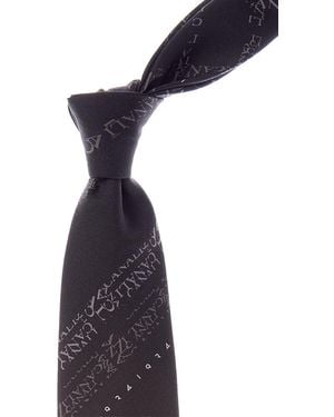 Canali Silk Tie - Blue