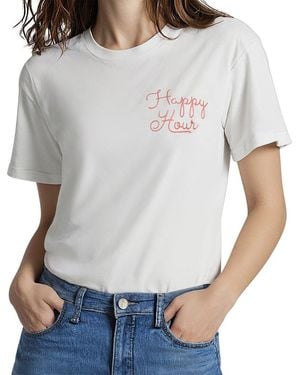 Wildfox Happy Hour Jammie Top - Gray