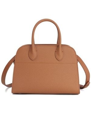 Tiffany & Fred Paris Smooth Leather Satchel - Brown