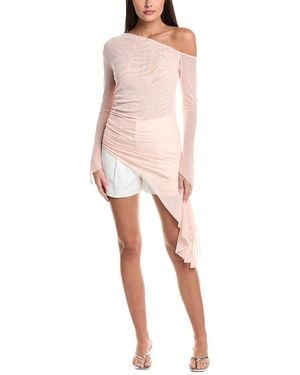 Seraphin Woven Top - Pink