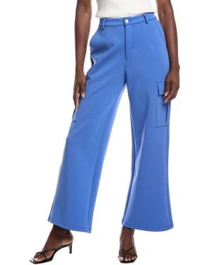 Gracia Wide Leg Sweatpant - Blue