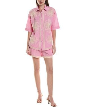 ANNA KAY 2Pc Lorixa Top & Short Set - Pink