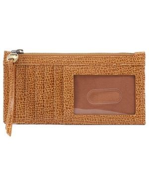 Hobo International Carte Leather Card Case - Brown